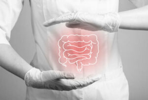 Intestine inflammation, disease, problem. Guts, bowel, medical check up. Gastroenterology. High quality photo